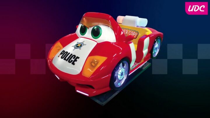 UDC Super Cop Interactive Coin-op Kiddie Ride